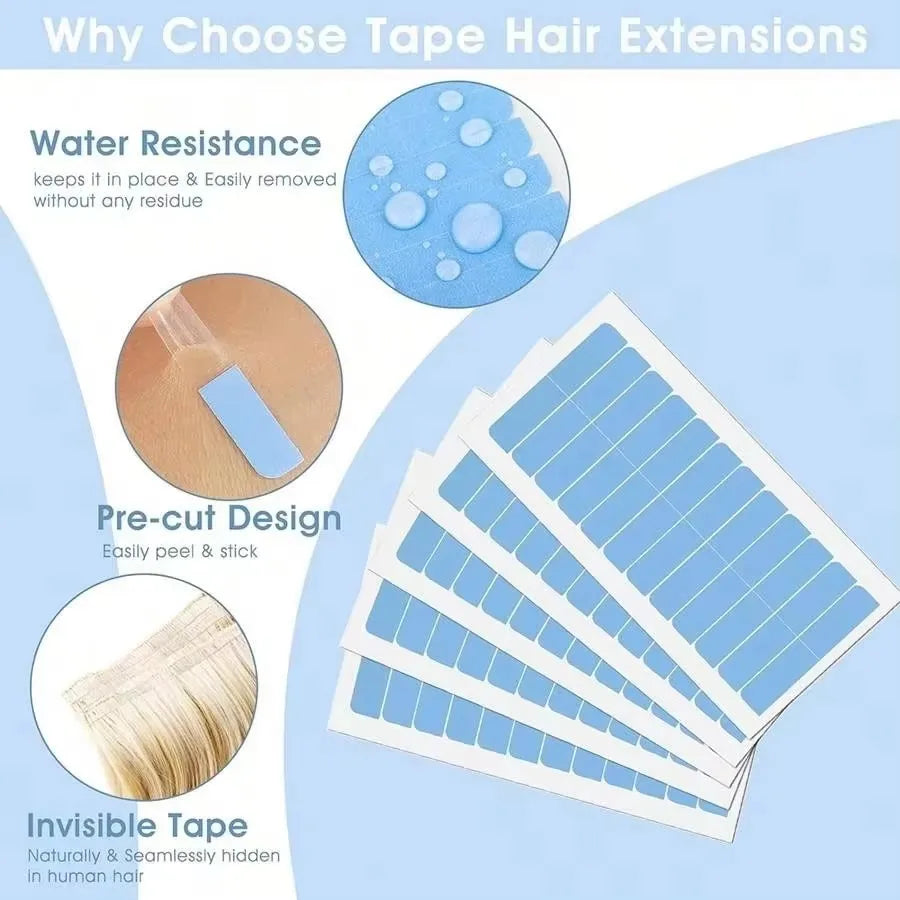 Waterproof Double-Sided Adhesive Tape for Lace Wigs and Toupees