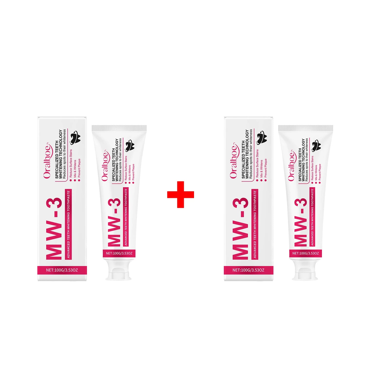Professional Teeth Whitening Toothpaste for Stain Removal and Fresh Breath - 15