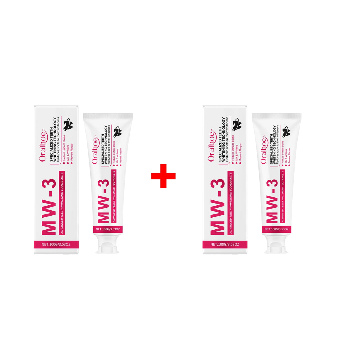 Professional Teeth Whitening Toothpaste for Stain Removal and Fresh Breath