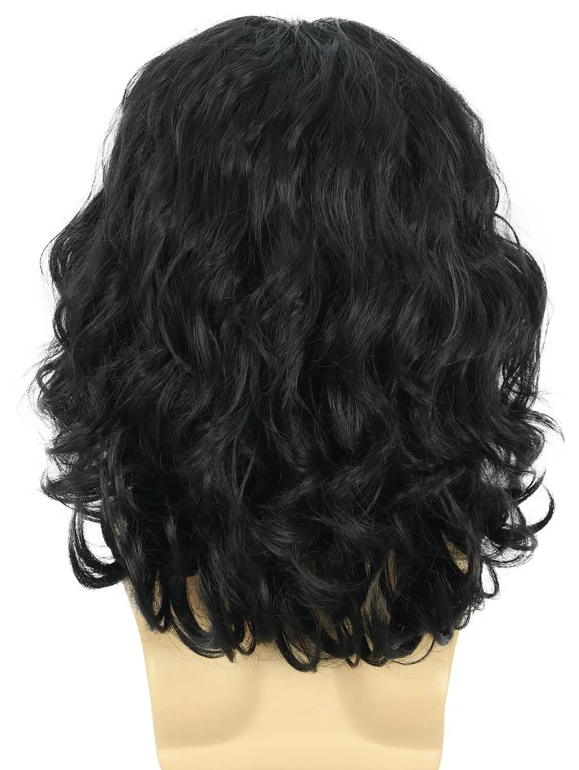 Retro 70s 80s Rock Star Curly Costume Wig - 2