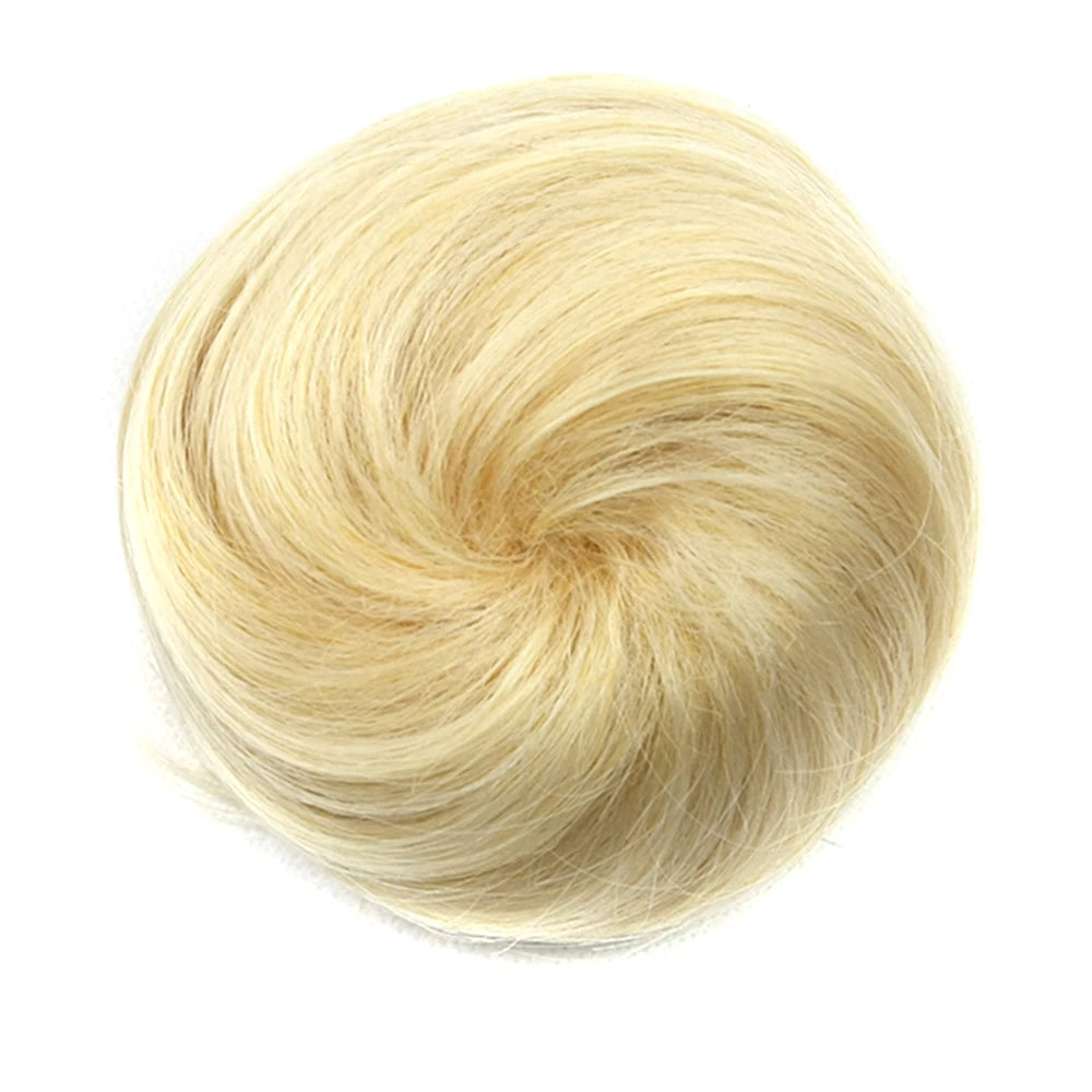 Adjustable Curly Hair Bun Scrunchie Extension for Instant Volume Updo - 10