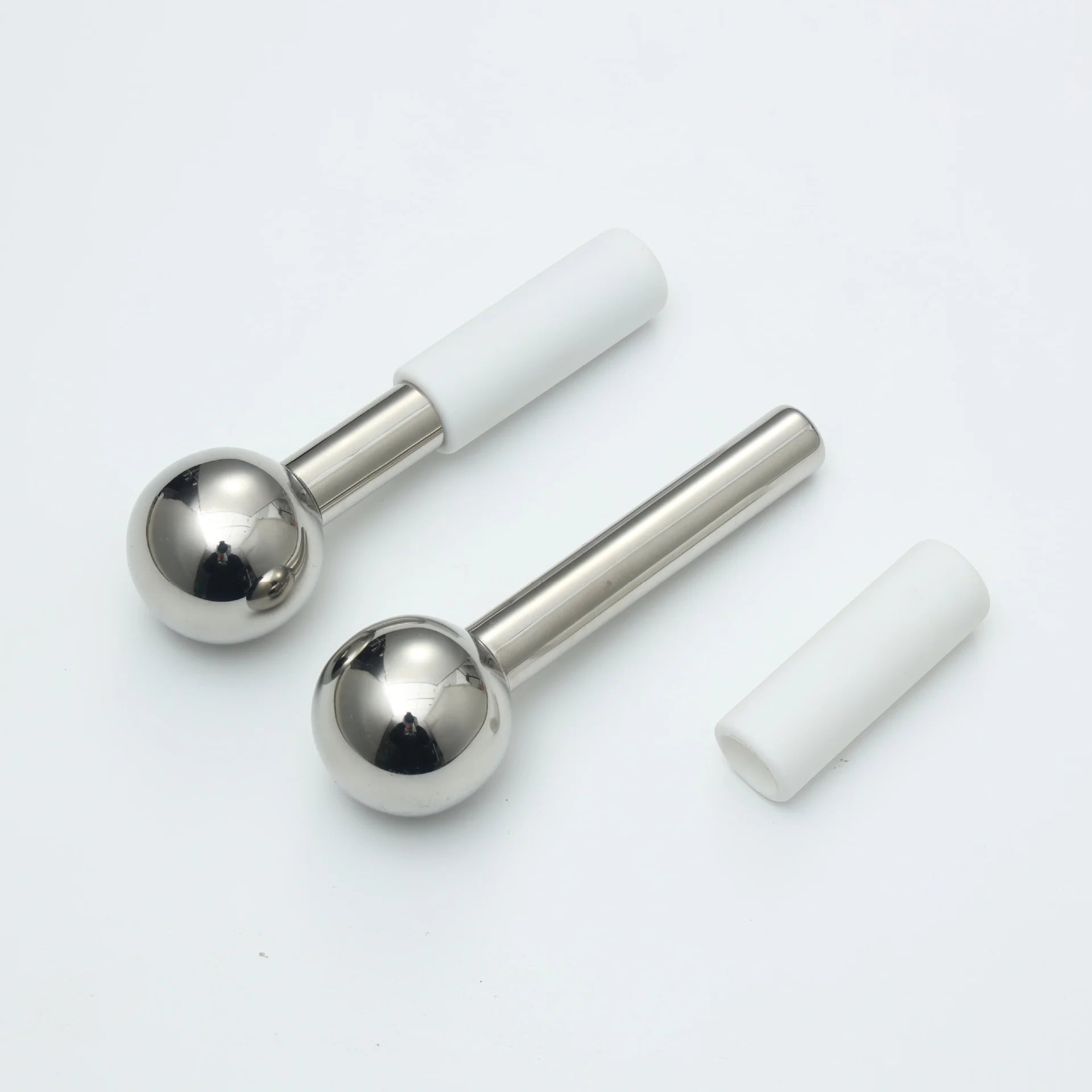 Stainless Steel Cooling Ice Globes for Facial Puffiness and Dark Circles - 14