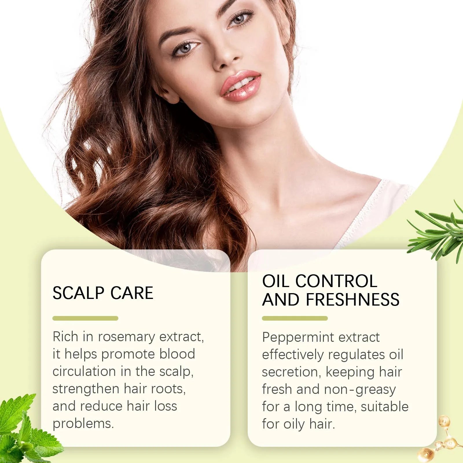 Rosemary Hair Strengthening Spray for Frizzy Hair and Scalp Nourishment - 8