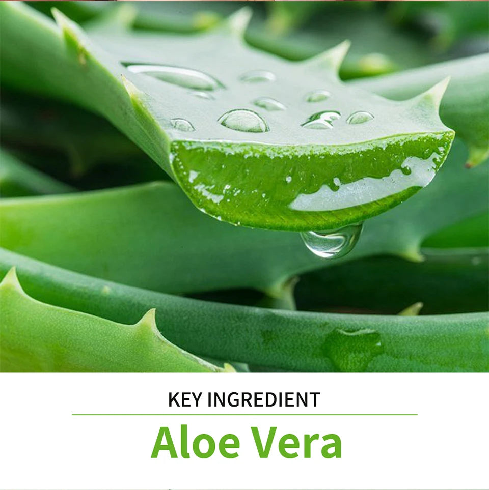 Hydrating Aloe Vera Gel for Soothing and Moisturizing Facial Skin Care - 13