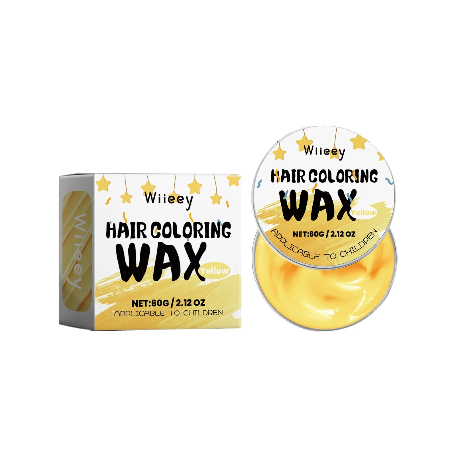 Temporary Washable Hair Color Wax for Kids and Party Styling - 29
