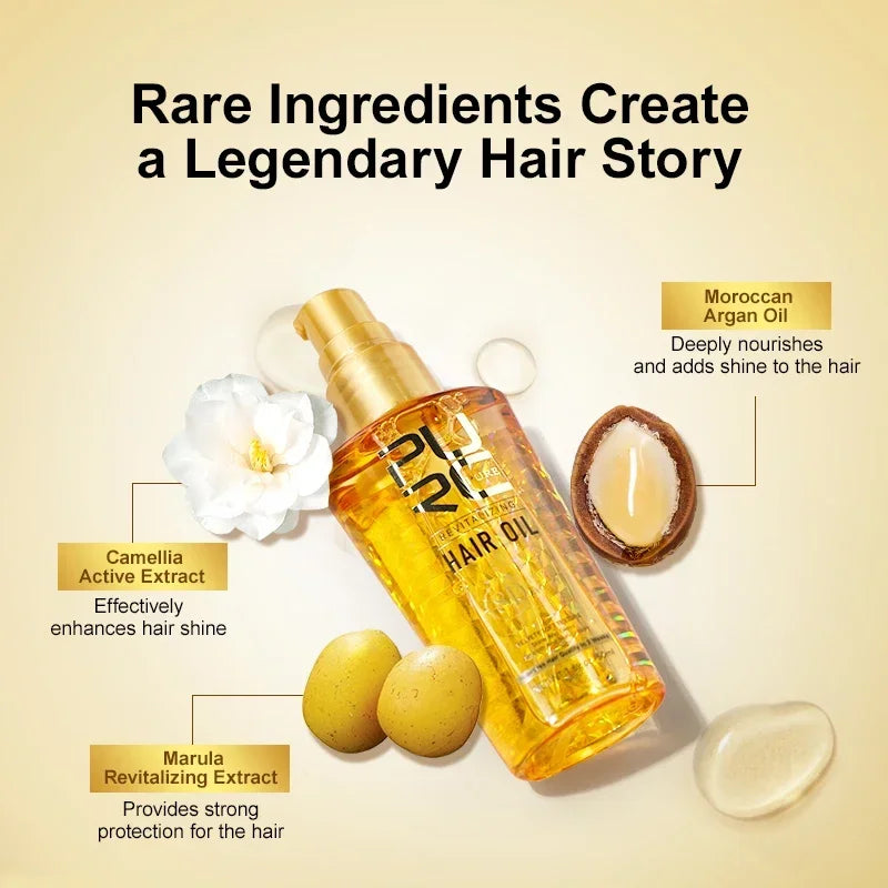 Amino Acid Revitalizing Hair Oil for Smooth and Frizz-Free Shine - 6