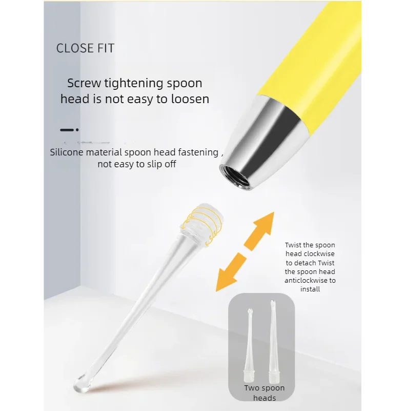 LED Illuminated Ear Wax Removal Tool Kit for Kids and Adults - 9