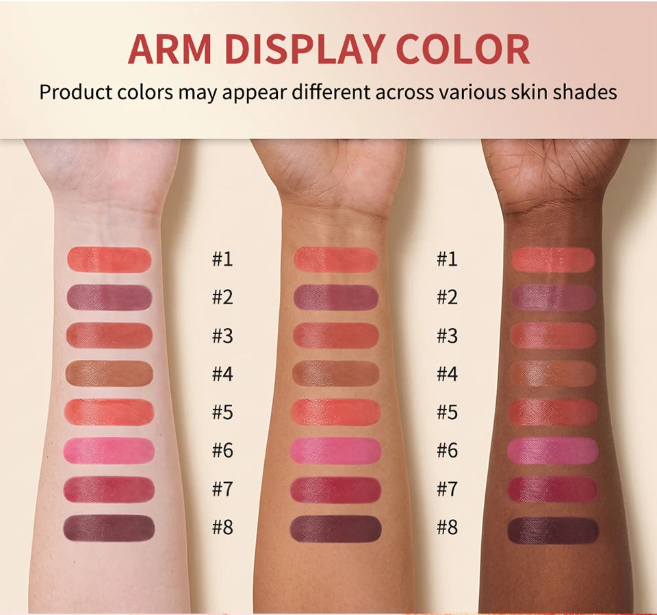 3-in-1 Tinted Moisturizing Lip Oil Stick for Glossy Plump Lips
