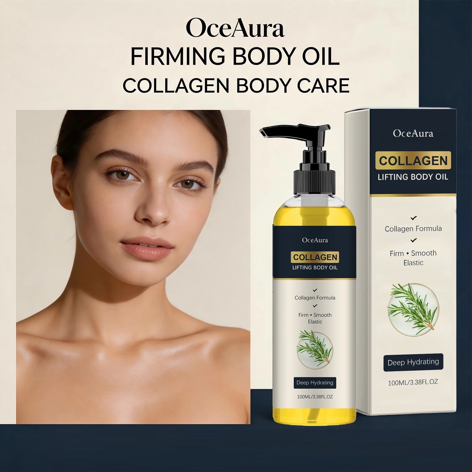 Collagen Lifting and Firming Body Oil for Smooth Hydrated Skin - 3