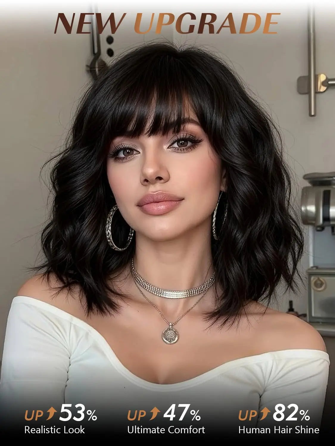 Volumizing Clip-In Hair Extensions for Instant Fuller Hair