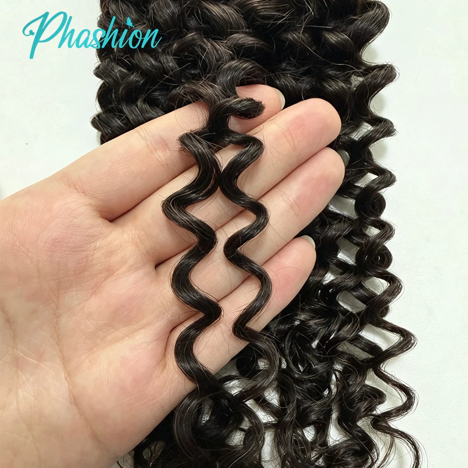 Water Wave Lace Frontal and Closure for Natural Hair Styles - 10