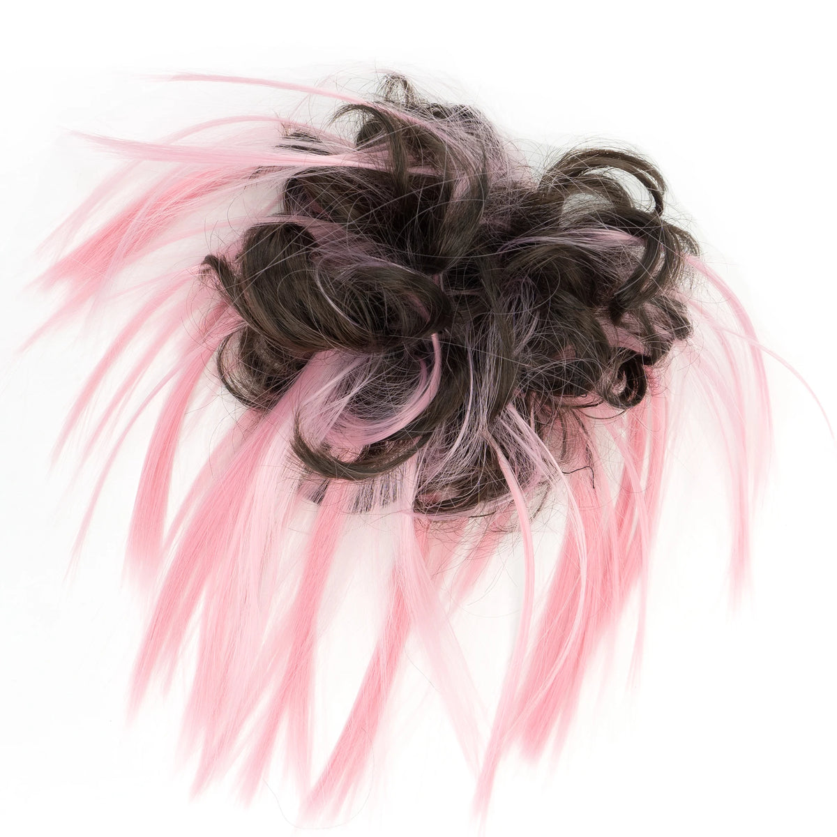 Messy Wavy Hair Bun Scrunchie Extension for Instant Volume and Updo