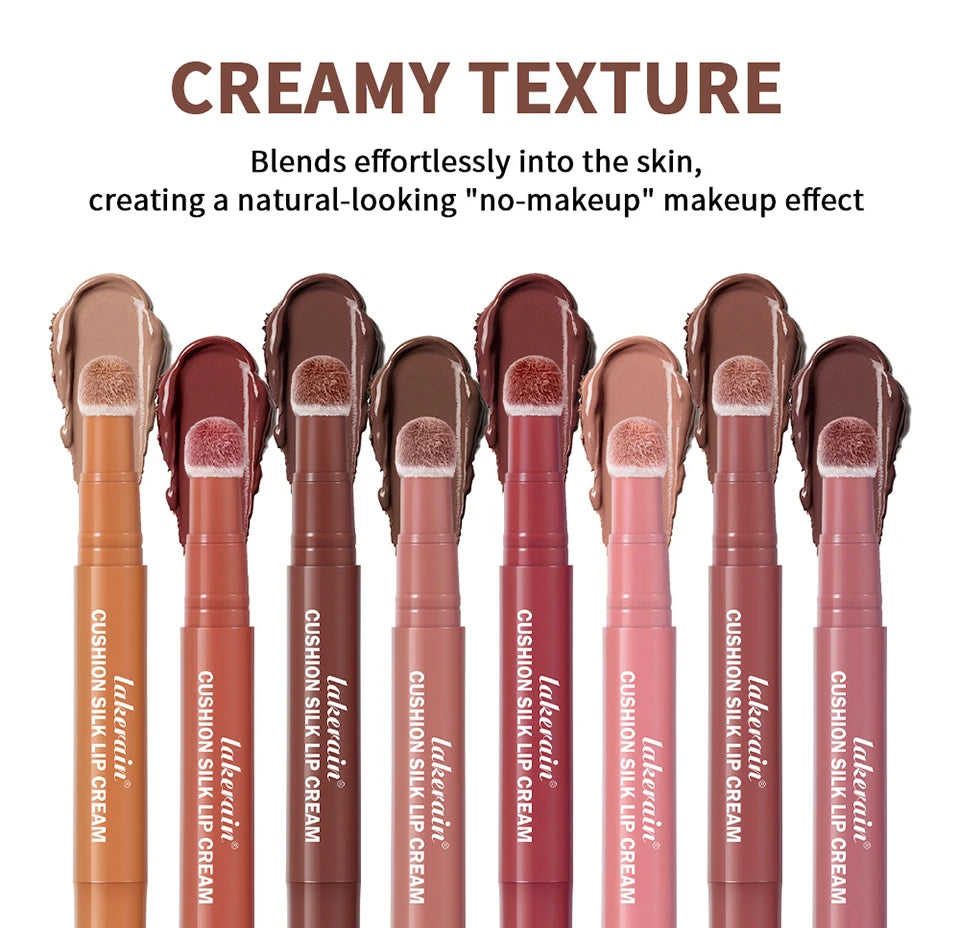 2-in-1 Waterproof Air Cushion Lip Cream and Face Blush Makeup - 16