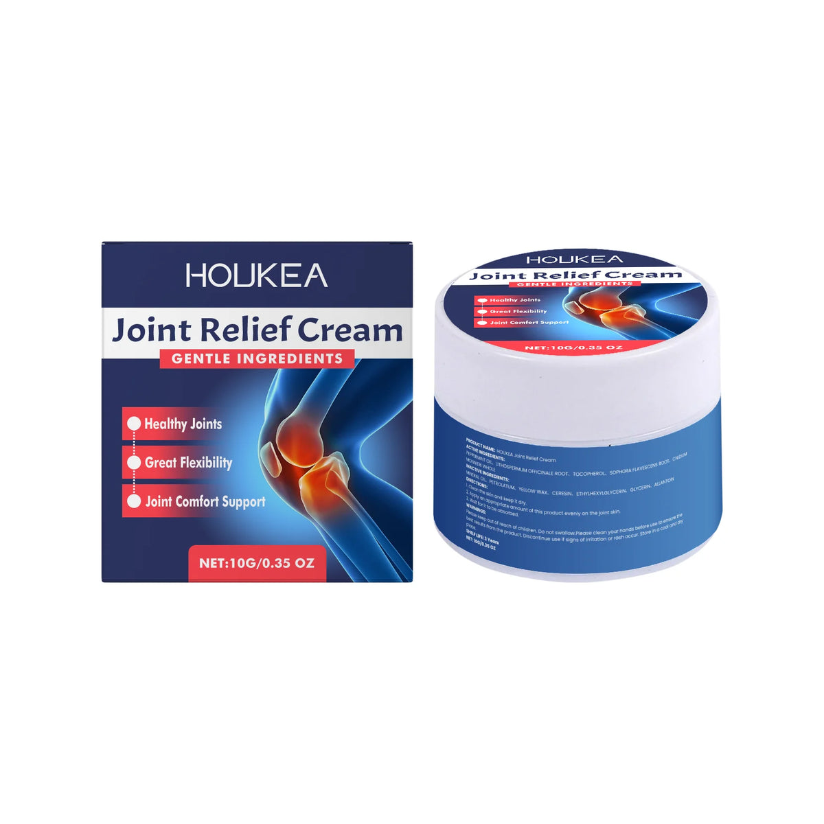Soothing Joint Relief Massage Cream for Muscle Pain and Flexibility