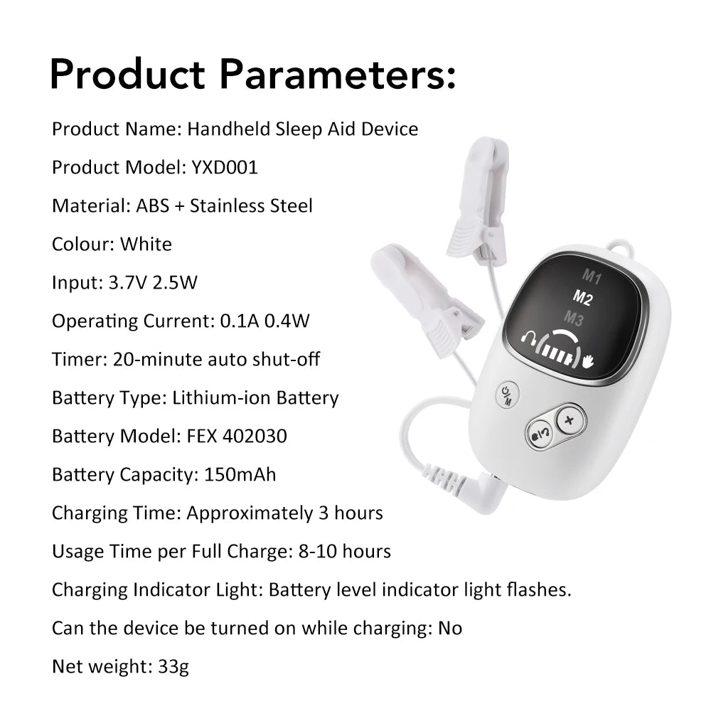 Handheld CES Sleep Aid Device for Insomnia and Anxiety Relief - 15