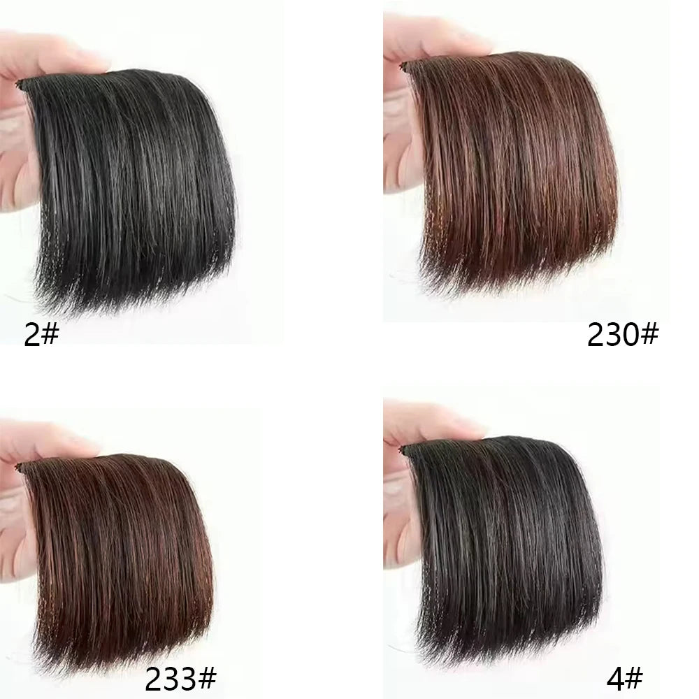 Seamless Invisible Clip-In Hair Patch Extensions for Women - 12