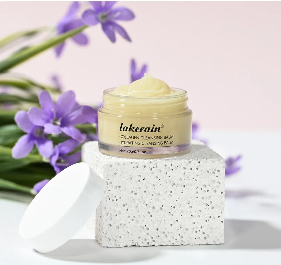 Collagen Cleansing Balm for Deep Makeup Removal and Hydrated Skin