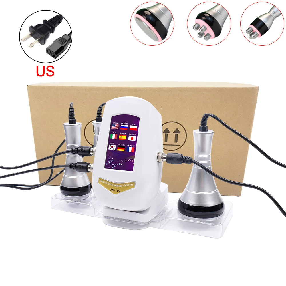 Professional 40K Ultrasonic Cavitation Body Shaping & Skin Tightening Unit