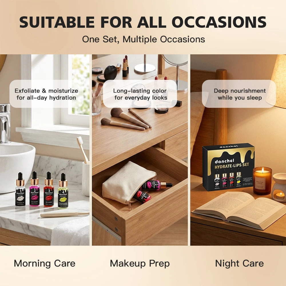 4-Step Complete Lip Care and Hydration Treatment Set - 17