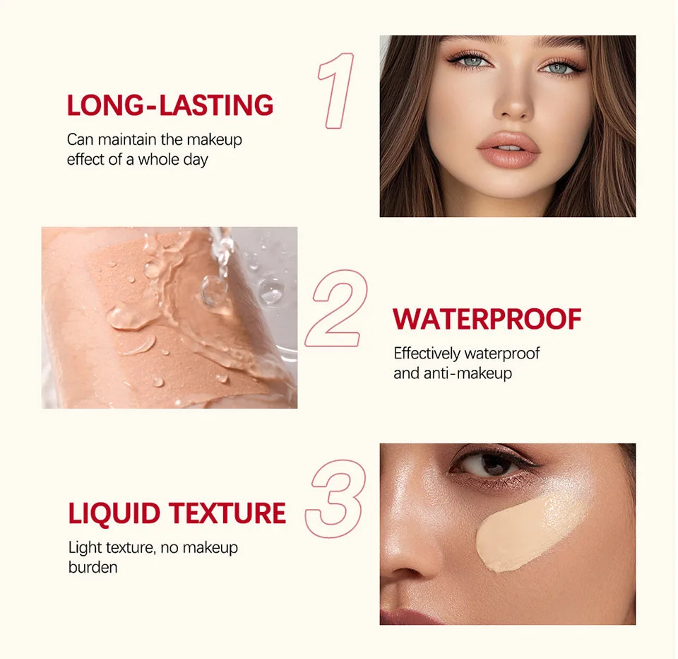 Blurring Foundation Balm with Applicator Brush for a Smooth Matte Finish - 12