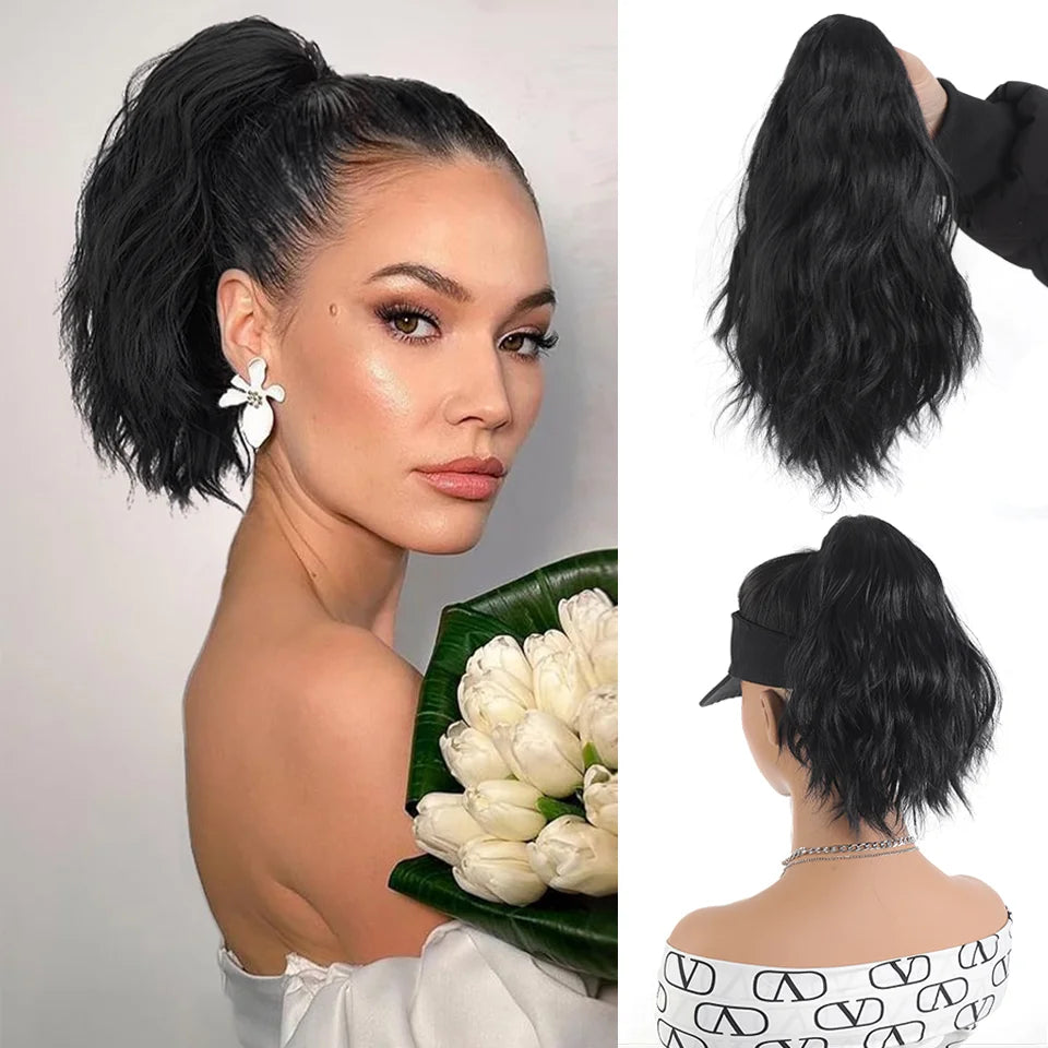 Wavy Claw Clip Ponytail Extension for Instant Volume