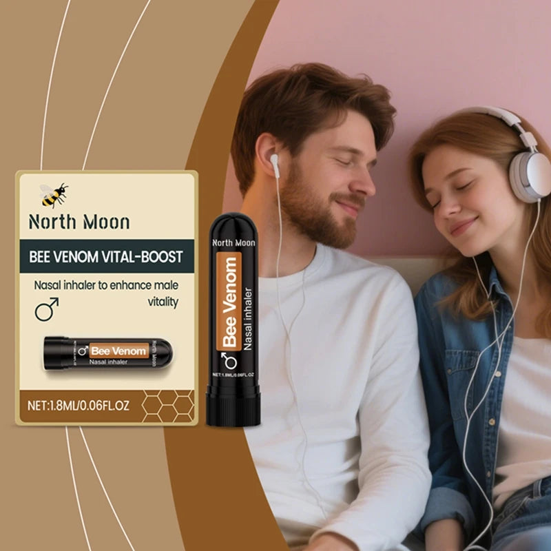 Bee Venom Nasal Inhaler for Enhanced Male Vitality and Daily Energy - 10