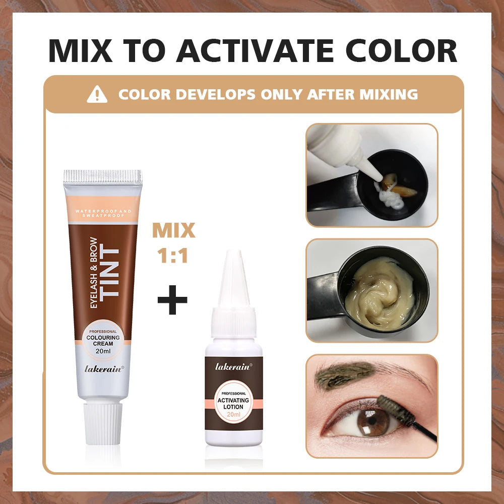 Professional Lash Lift and Eyebrow Tinting Kit for Salon-Quality Results - 6