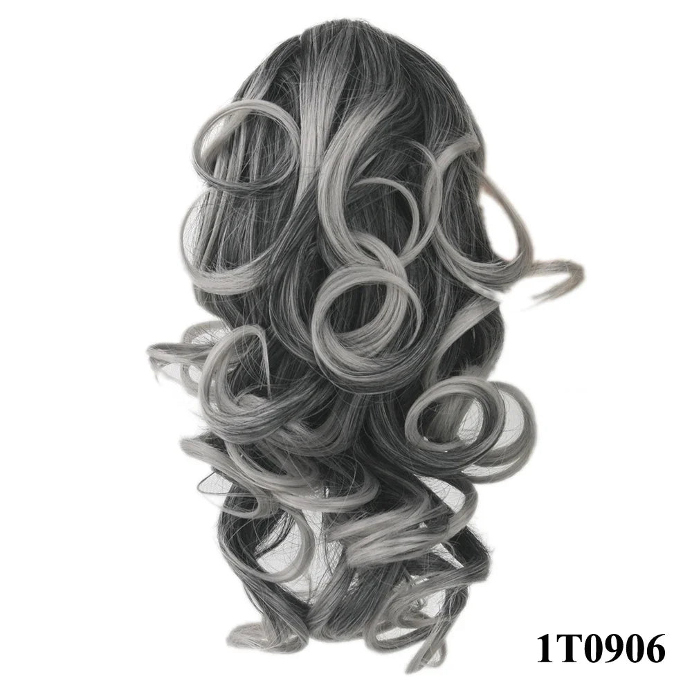 Short Curly Claw Clip Ponytail Hair Extension