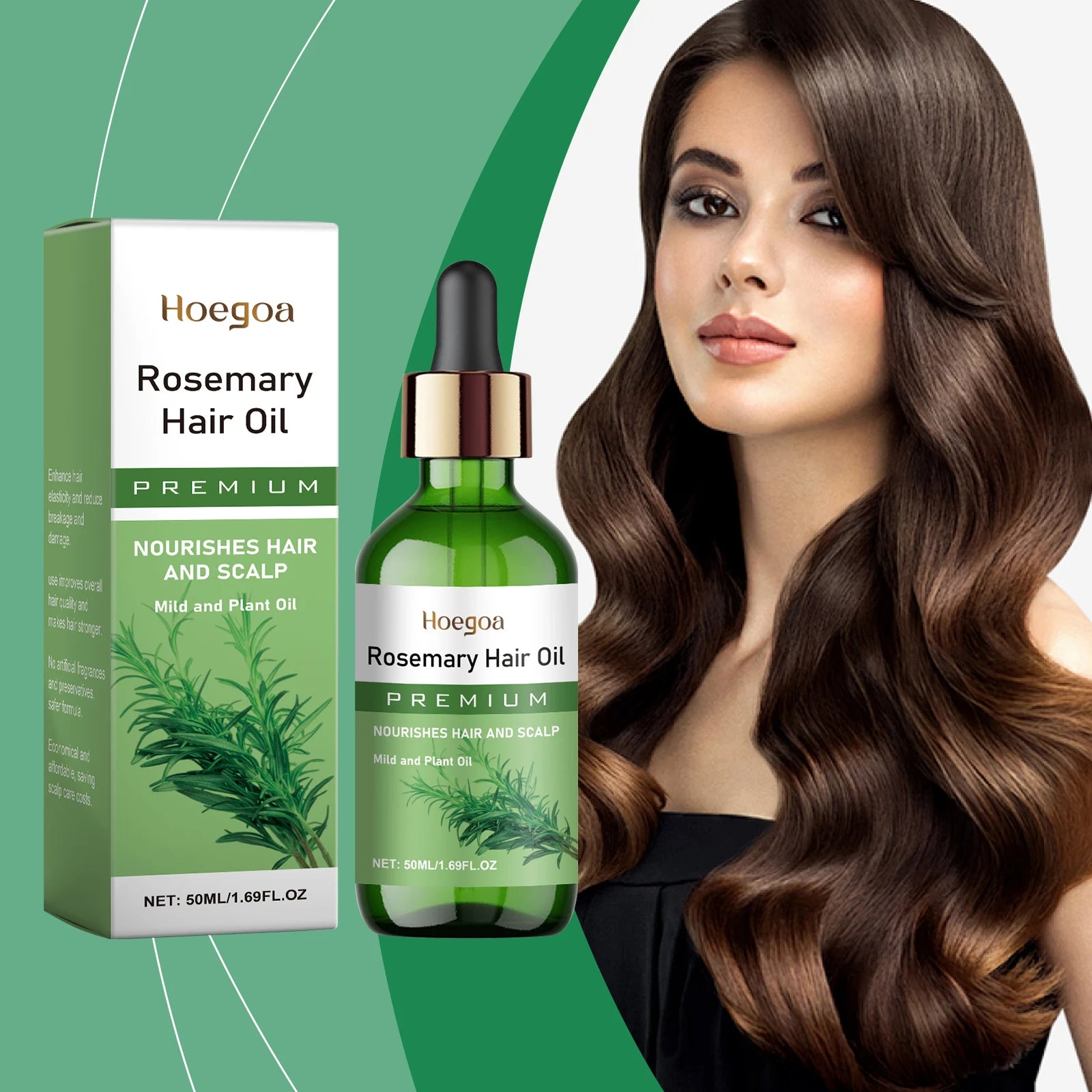 Rosemary Hair Growth Oil for Scalp Treatment and Thickening - 7