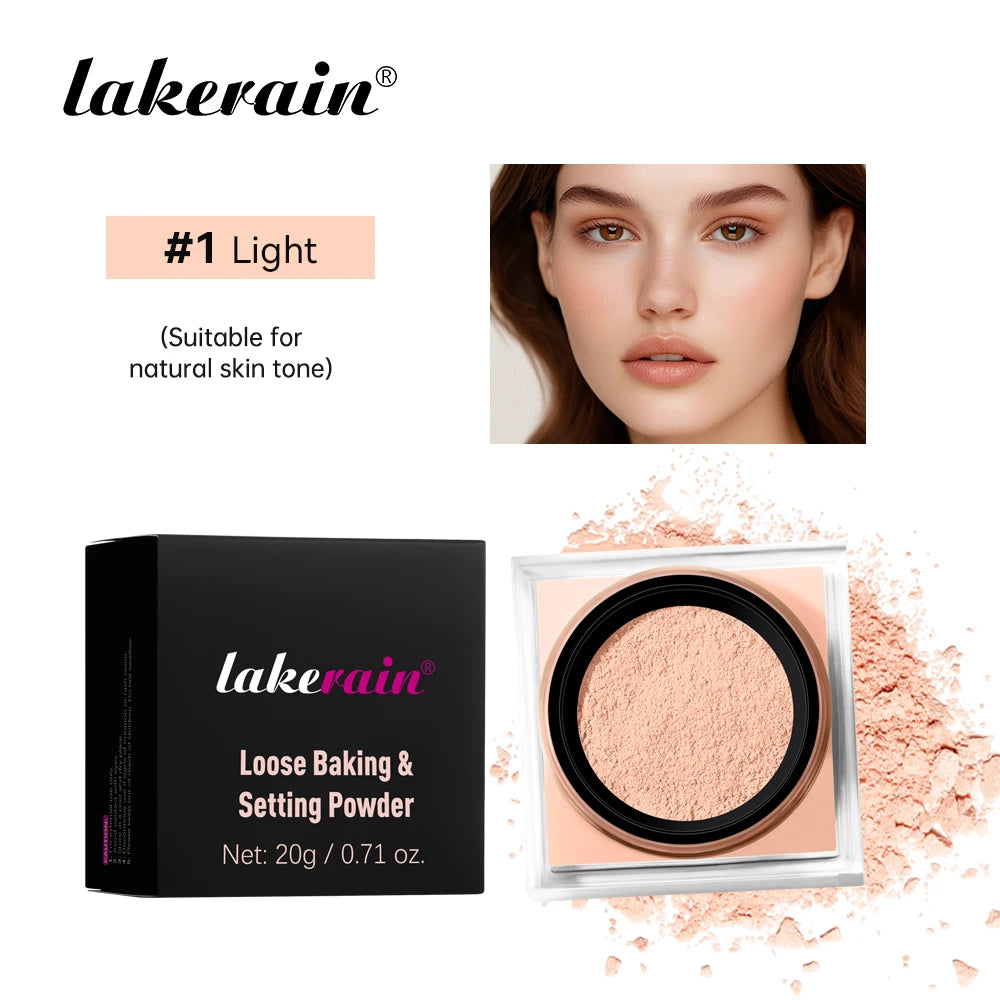 Matte Finishing Loose Powder for Oil Control and Flawless Makeup - 20