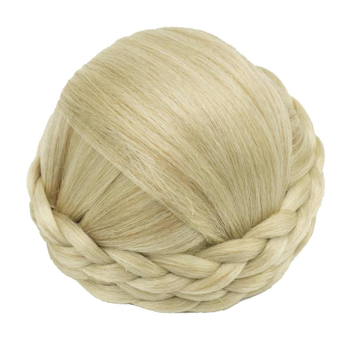 Braided Chignon Hair Bun Extension for Elegant Updos and Everyday Styling