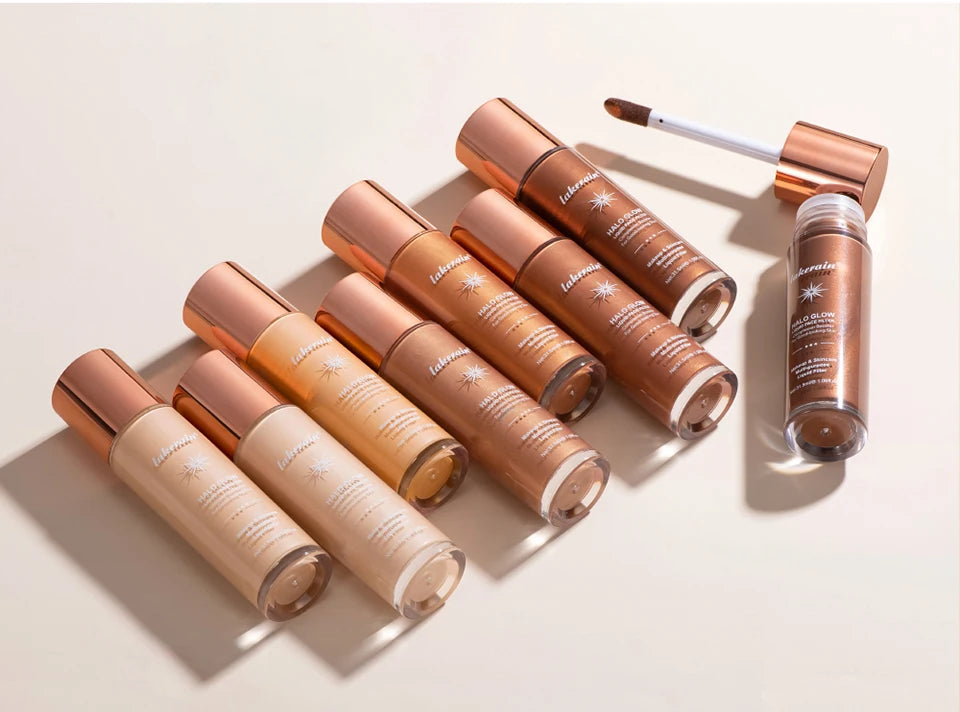Liquid Illuminating Face Highlighter for a Radiant Dewy Skin Glow