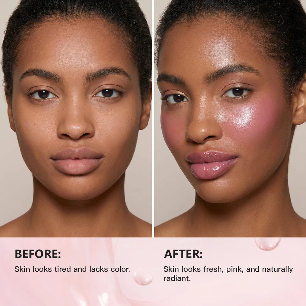pH Adaptive Color Changing Jelly Blush for Lips Cheeks and Eyes - 4