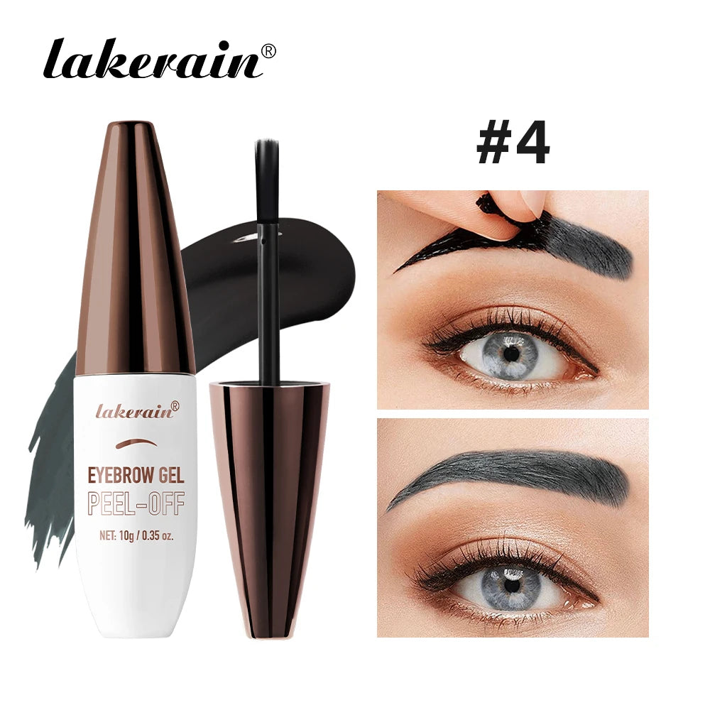 Waterproof Peel-Off Eyebrow Tint Gel for Long-Lasting Natural Brows - 24