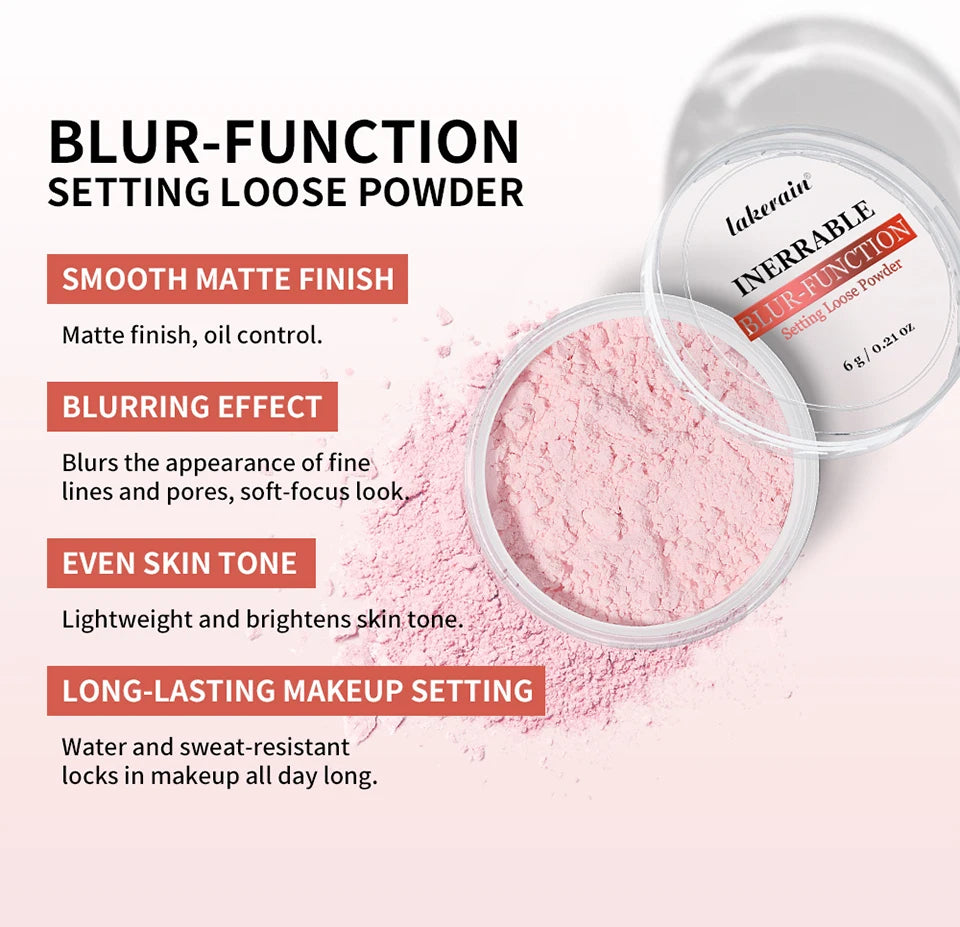 Oil-Control Matte Setting Powder for Long-Lasting Flawless Makeup