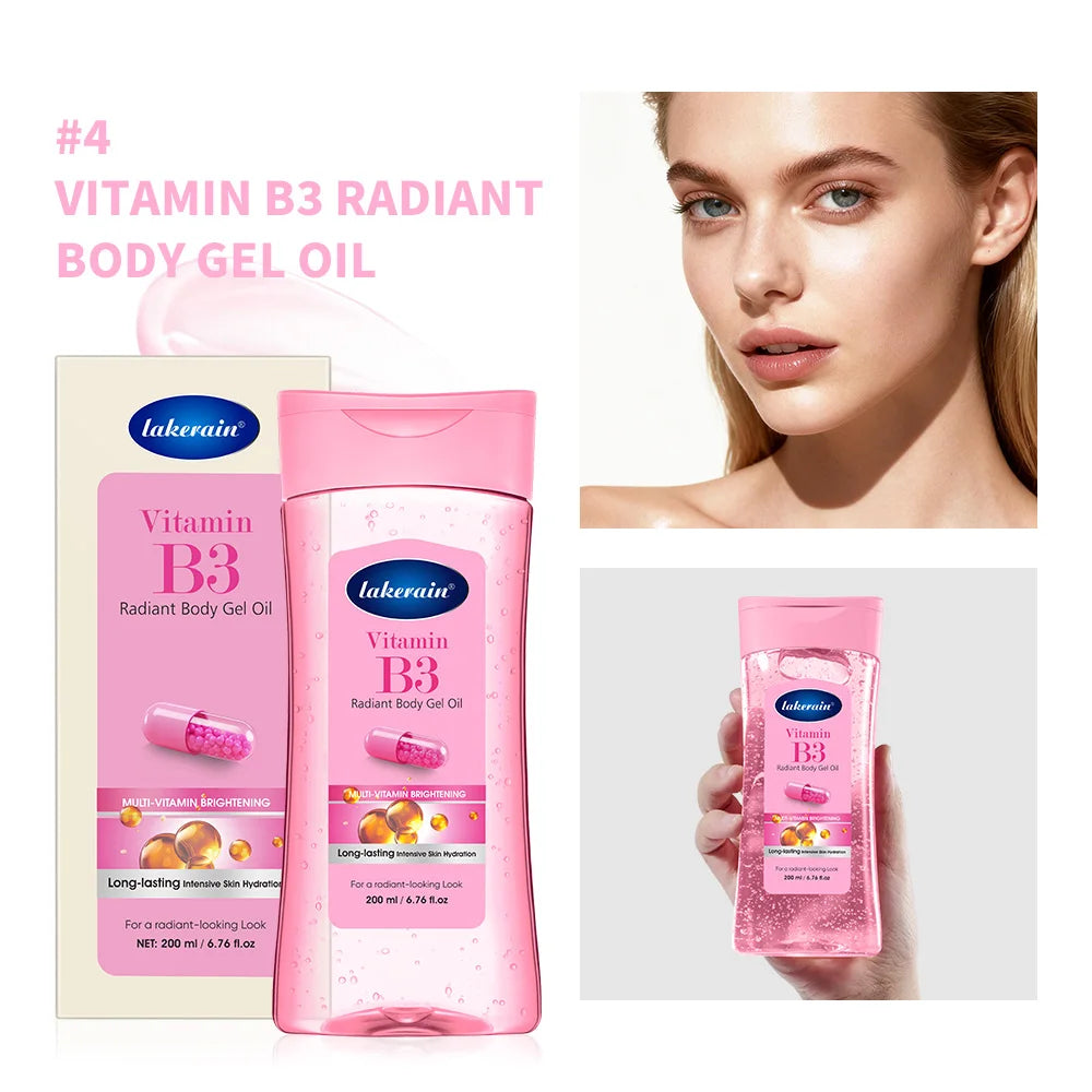 Radiant Hydrating Body Gel Oil for Soft Glowing Skin - 24
