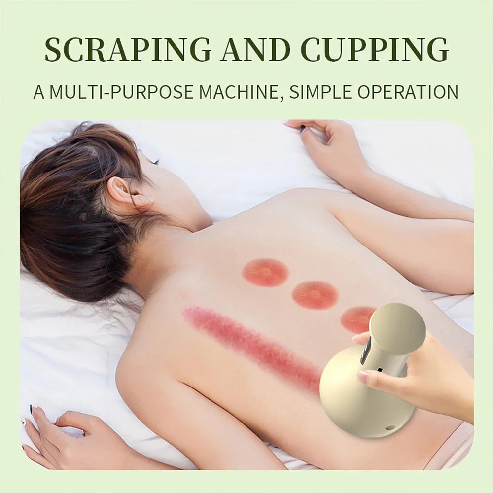 Electric Cupping and Gua Sha Massage Tool for Pain Relief and Recovery - 5