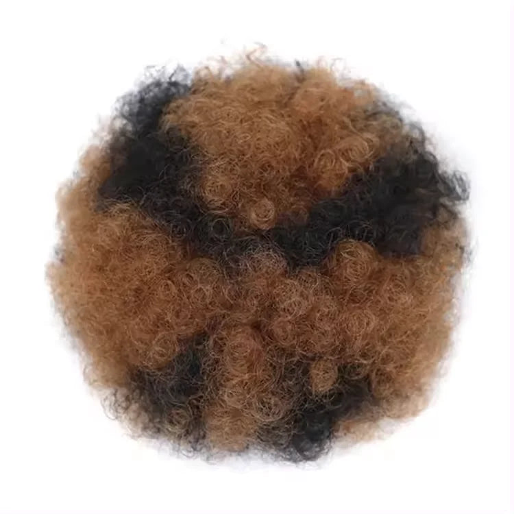 Afro Puff Synthetic Drawstring Ponytail Bun for Natural Hair Styles - 10