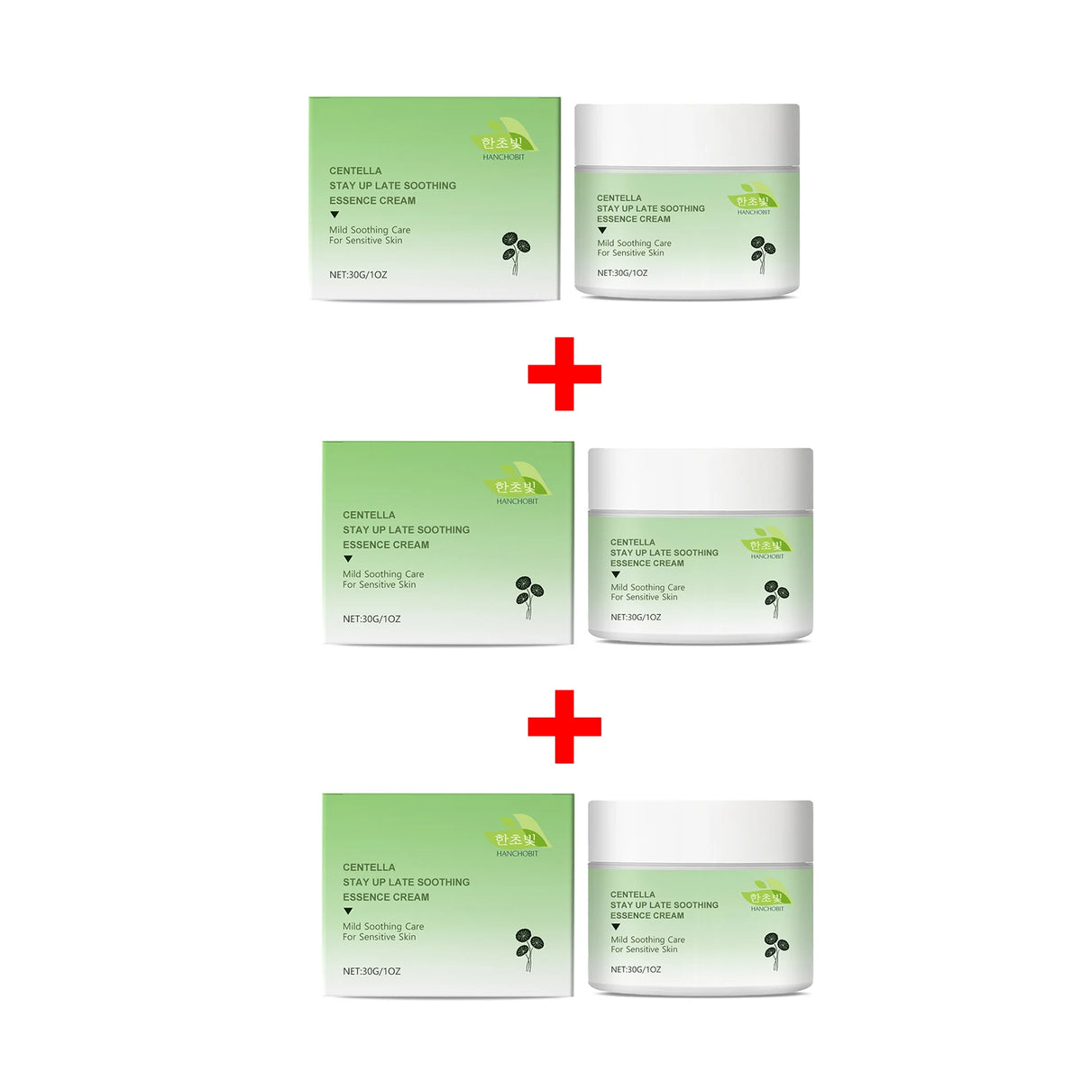 Centella Asiatica Soothing Cream for Redness and Sensitive Skin