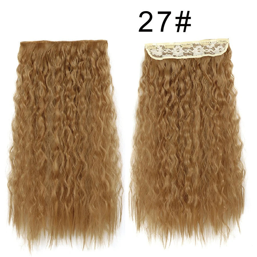 24-Inch Kinky Curly One-Piece Clip-In Hair Extension