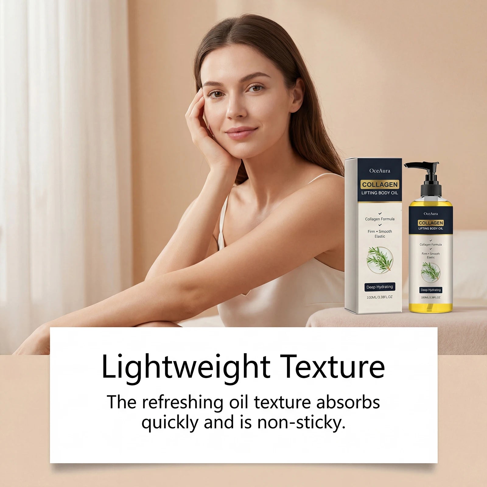 Collagen Lifting and Firming Body Oil for Smooth Hydrated Skin - 5