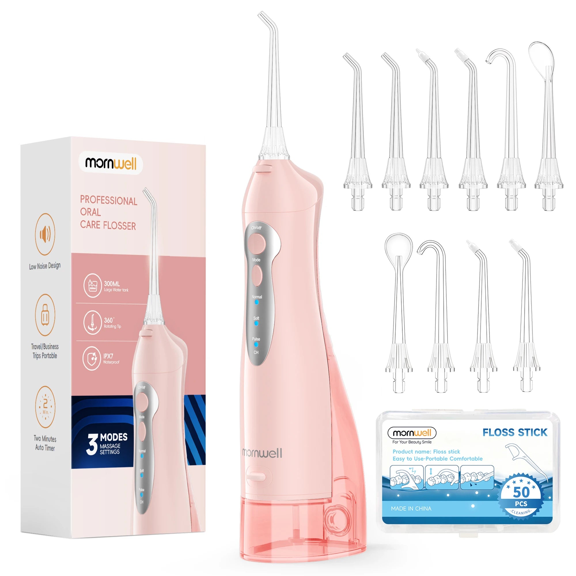 Portable Electric Water Flosser for Deep Teeth and Gum Cleaning - 23