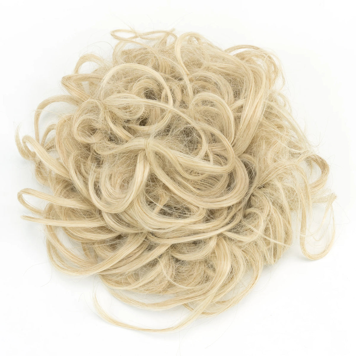 Messy Curly Hair Bun Scrunchie for Instant Volume