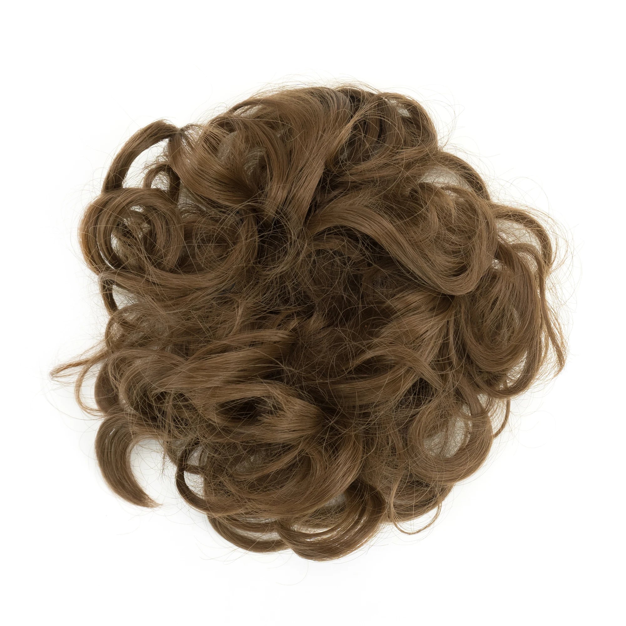 Messy Curly Hair Bun Scrunchie for Instant Volume and Elegant Updos - 22