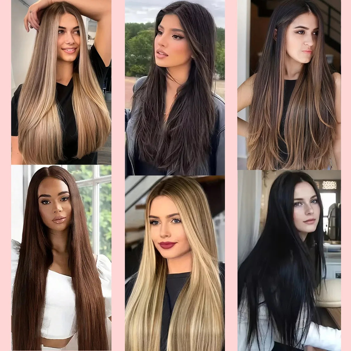 Long Curly Clip-In Hair Extensions for Instant Volume and Length