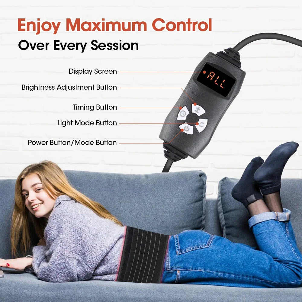 Red Light Therapy Belt for Pain Relief and Muscle Recovery - 2