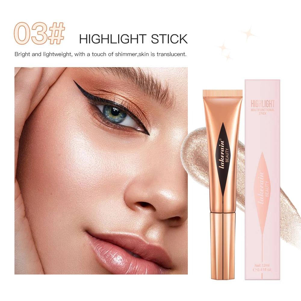 Liquid Face Contour and Highlighter Wand with Cushion Applicator - 26