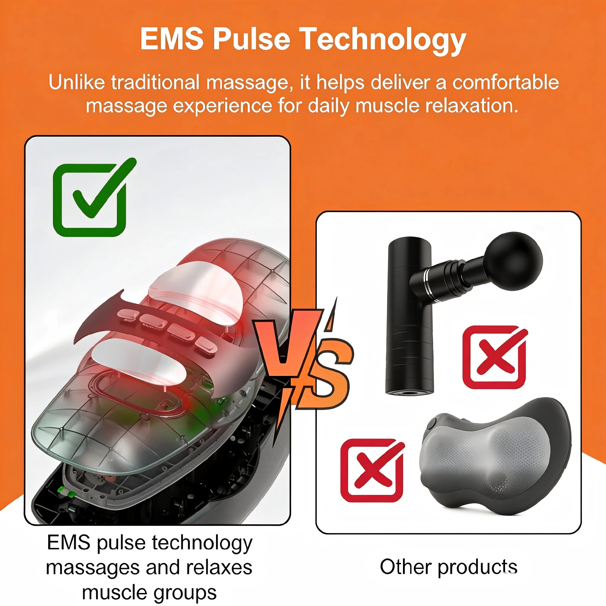 Electric Lumbar Stretcher with Vibration and Microcurrent Massage - 4