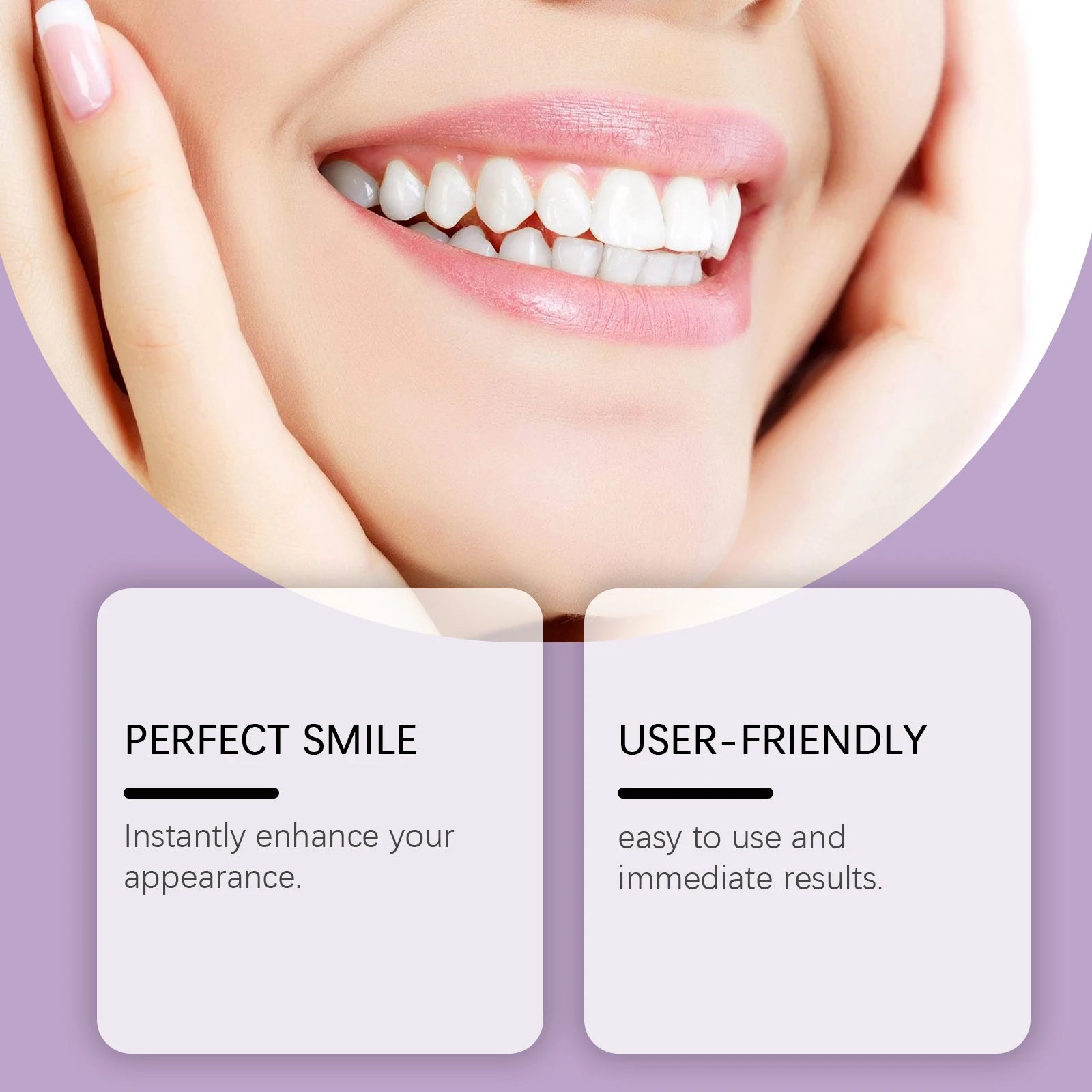 Cosmetic Silicone Denture Set for Instant Natural Smile Improvement - 8