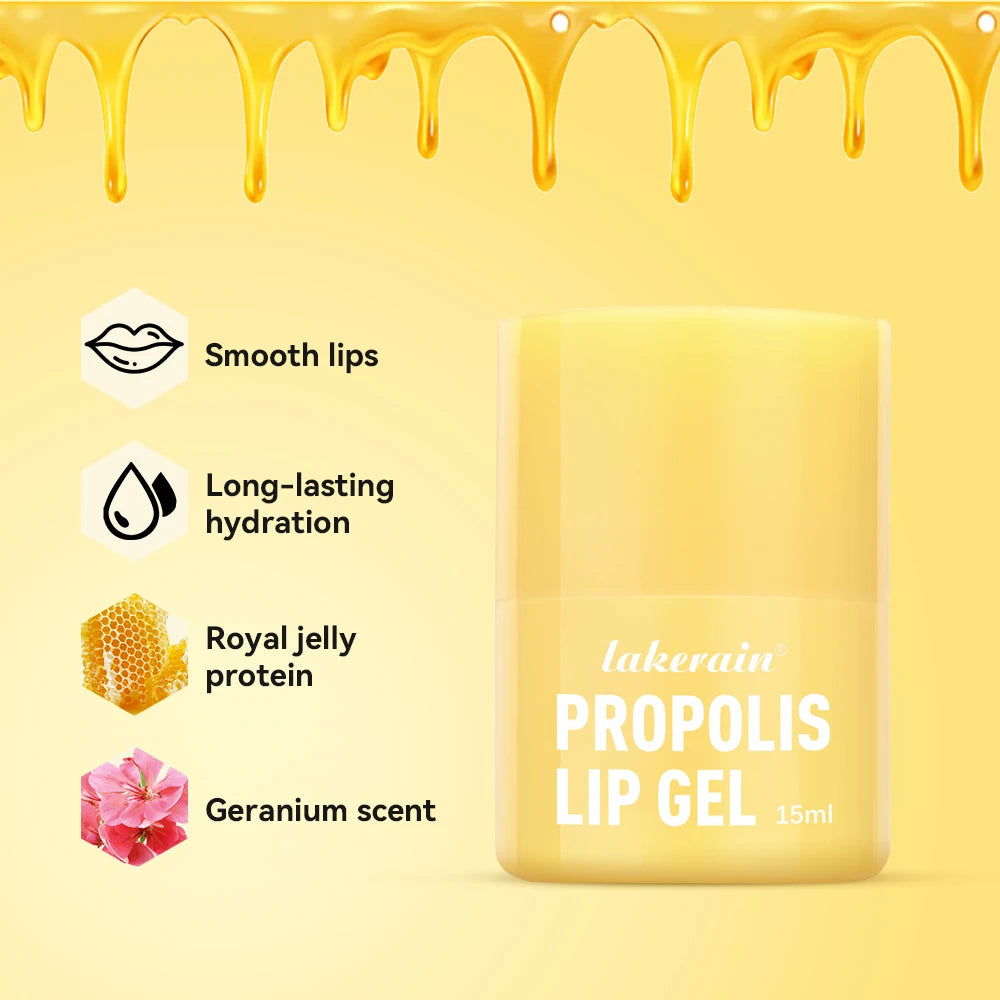 Propolis Hydrating Lip Repair Gel for Smooth and Soft Lips